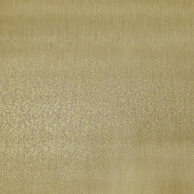 Beige Gold Metallic Foil Faux Textile Distressed Fabric Light Textured Wallpaper