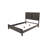 Espresso X-Design Bed - Rustic Modern