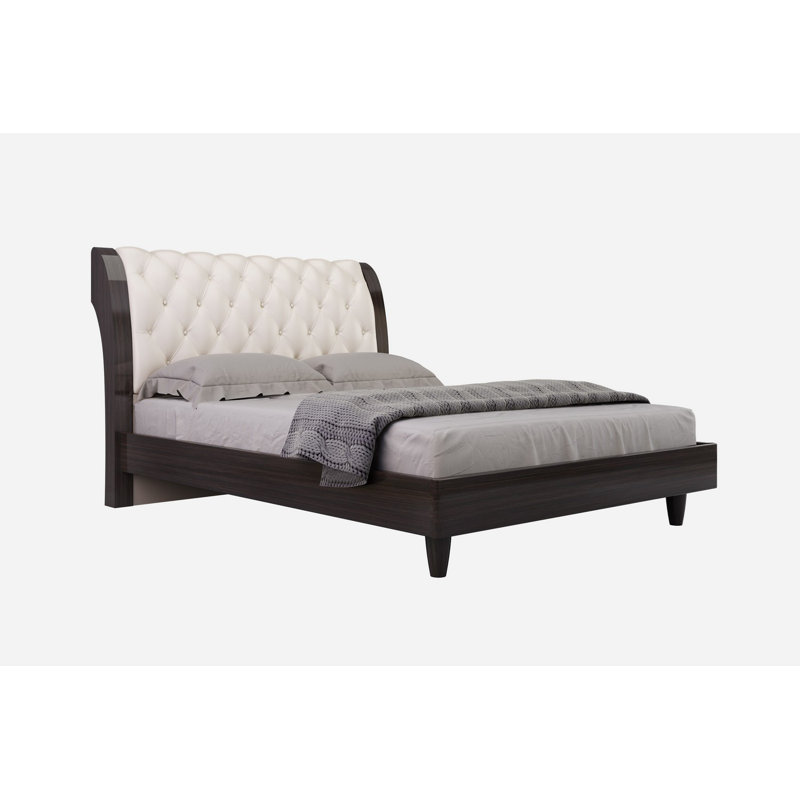 Upholstered Sleigh Bed, Eastern King