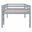 Lit mezzanine en bois avec échelle-1433508365