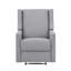 Tissu inclinable électrique gris huître