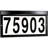 Tinsman Rectangle Address Plaque Frame-1415375756