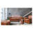 Paris Club Top Grain Leather Tufted Ottoman