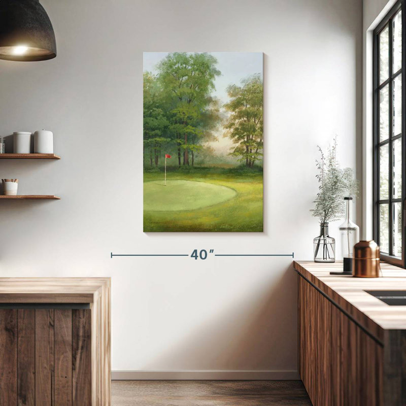 Senne Amacoy Green I, 39" H x 26" W