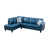 Similicuir bleu