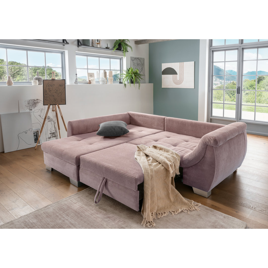 Ecksofa Booneville mit Bettfunktion