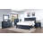 Transitional 1Pc Nightstand With Round Knobs & Cup Pull Ball For Bedroom Storage And Organizing