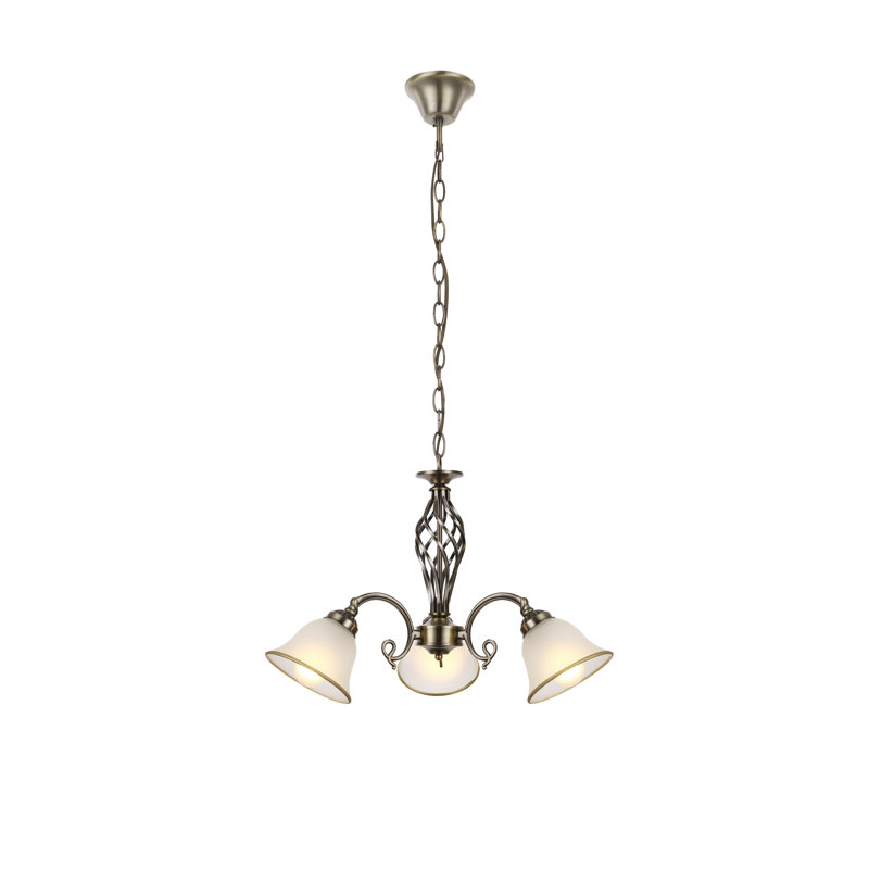 3 - Light Candle Style Chandelier