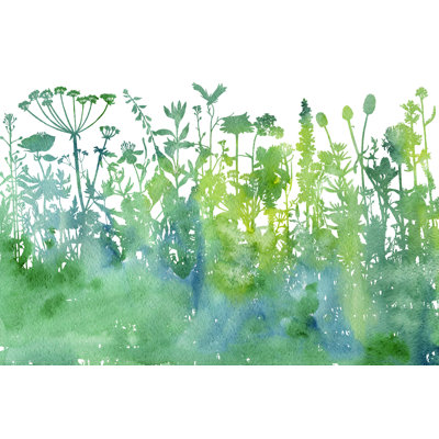 Watercolour Background - Wrapped Canvas Print
