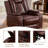 Breathing Leather Recliner Chair-1324274128