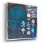 «Spiral Blooms Blue» par St. Hilaire Elizabeth-676470982