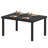 Hindertje Aluminum Rectangular Outdoor Dining Table-302644338