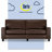Serta Palisades Track Arm Sofa, Easy Care Fabric, Soft Pillow Back, Pocket Coil Seat Cushions-125119070-91059308