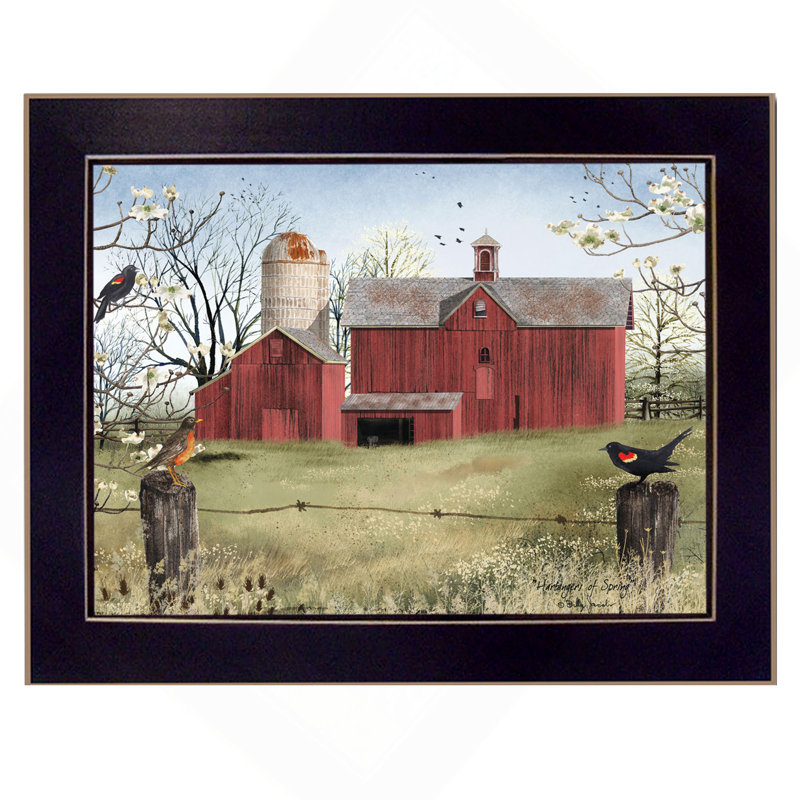"Haringleers of Spring" par Billy Jacobs, reproduction d'art mural, affiche prête à accrocher
