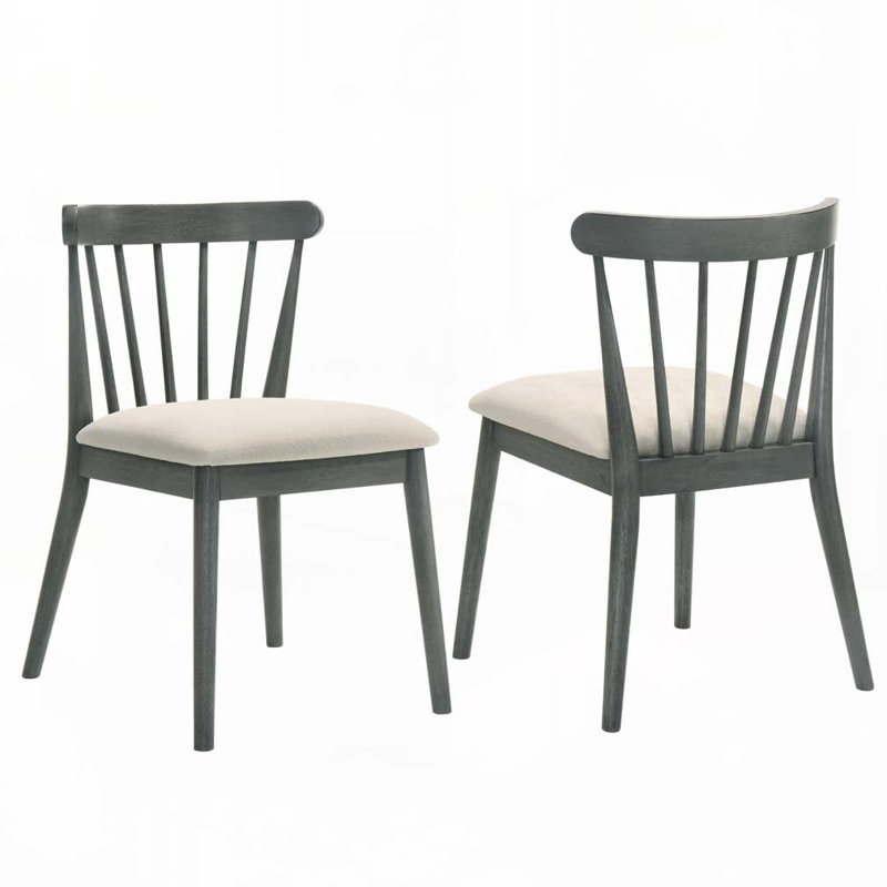 Chaise de salle à manger Farmhouse, Gris