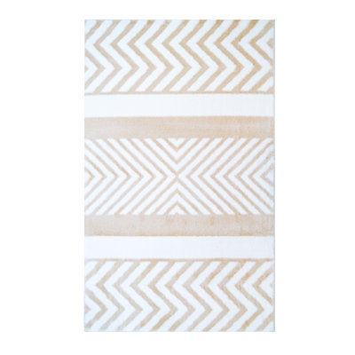Tapis brun à chevrons Allensville