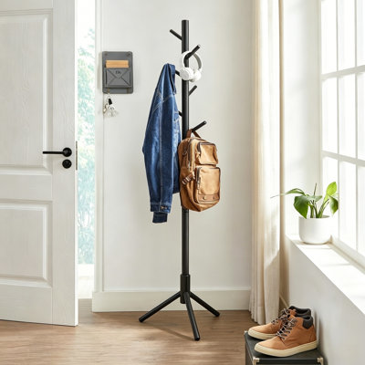 Freestanding 8 - Hook Coat Rack
