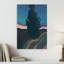 «Twilight Silhouette Path Abstract Contemporary Modern Landscape Nature», reproduction d'art murale-1994718033