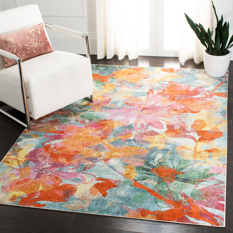 Swinney Abstract Area Rug, Rectangle 122 x 183 cm