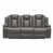 Grey Faux Leather