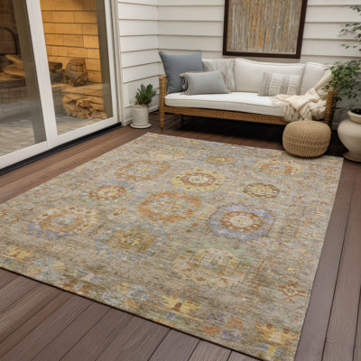 Tapis intérieur / extérieur lavable à la machine Kadyn ACN2227