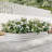 Silver Metal Oval Raised Planter Bed For Outdoor Gardening, - Rust, Easy Assembly, 25 Lbs, 88.99" Long Galvanized Garden Plants, Open Base Soil Balance, 11.63" High