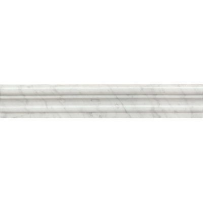 12" x 2" Marble Quarter Round Tile Trim