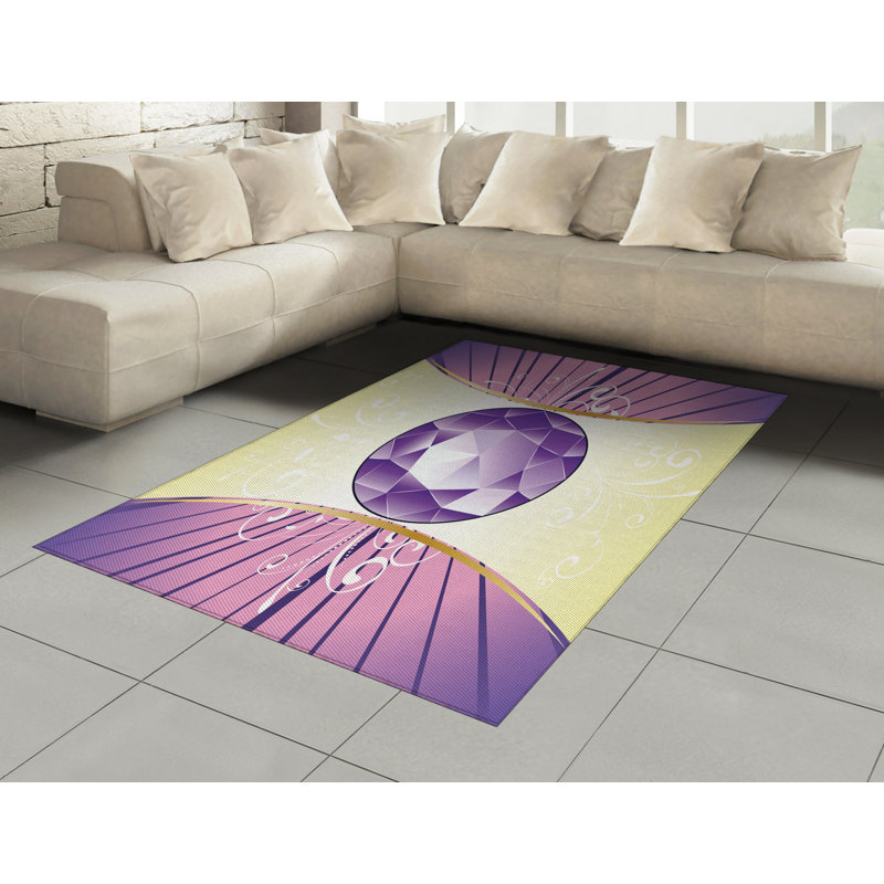 Cyndel Patterned Hand Woven Area Rug, Rectangle 120 x 180cm