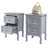 3 Piece Living Room Sets Sofa Sofa Bed & Drawer End Table