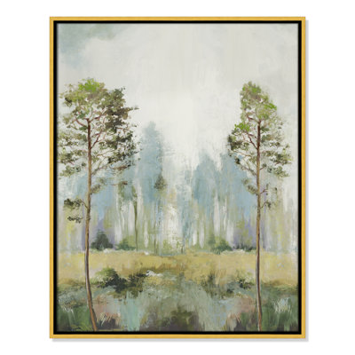 Teton "Tall Green Trees II" Print by Allison Pearce