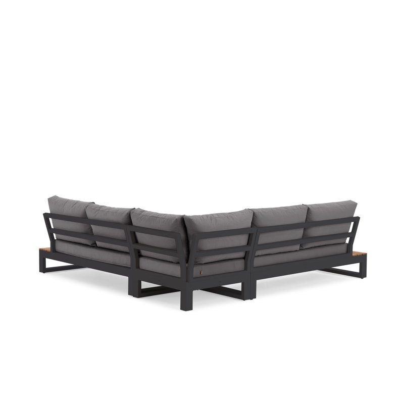 Soho Metal 5 - Person Seating Group with Cushions