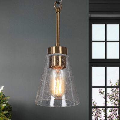 Mini-luminaire suspendu à 1 lumière Joeanne