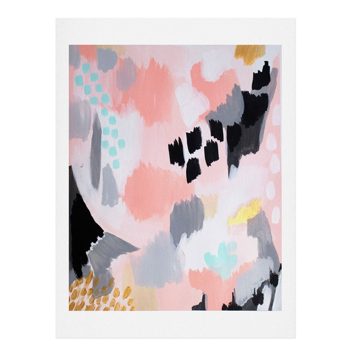« serenity abstract », reproduction d’art, H 20 po x l 16 po x P 0,125 po
