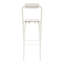 Tabouret de bar portatif pliant avec dossier haut (1 pièce, 29,53 pouces)-1723731085-1756589535