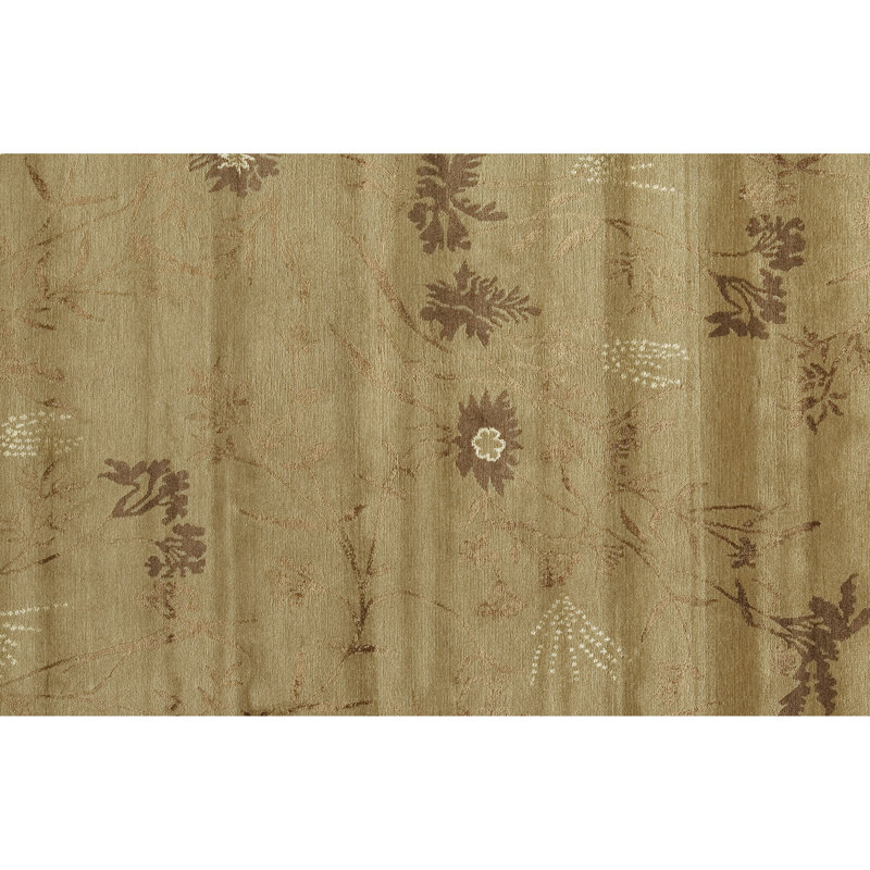 Floral Area Rug, Rectangle 4' x 6'