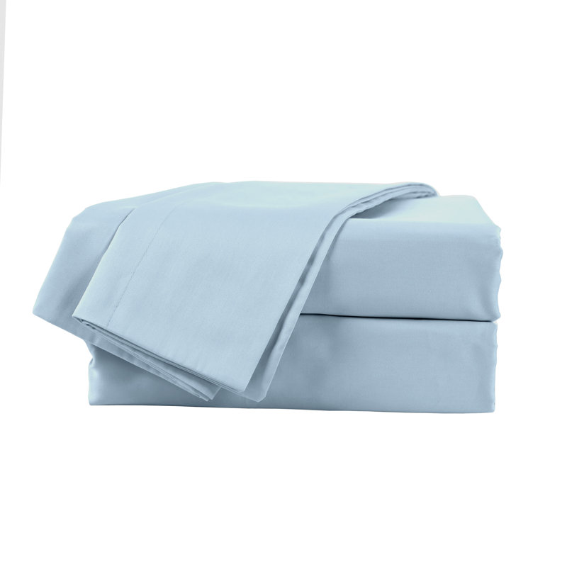 Martex Brrr Solid King White Sheet Set, King (76x80), White