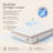LUMERIS 14 Inch Firm Hybrid King Mattress with Gel Memory Foam & Pocket Springs for Cooling Support, Motion Isolation and Pressure Relief - Modern Bedroom Essential-141375715-135239805