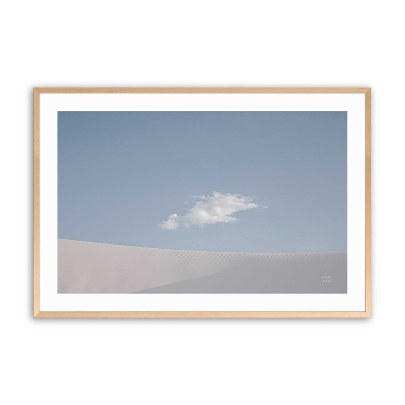 «Sands Of Tranquility», Érable brut, H 12 po x l 15 po