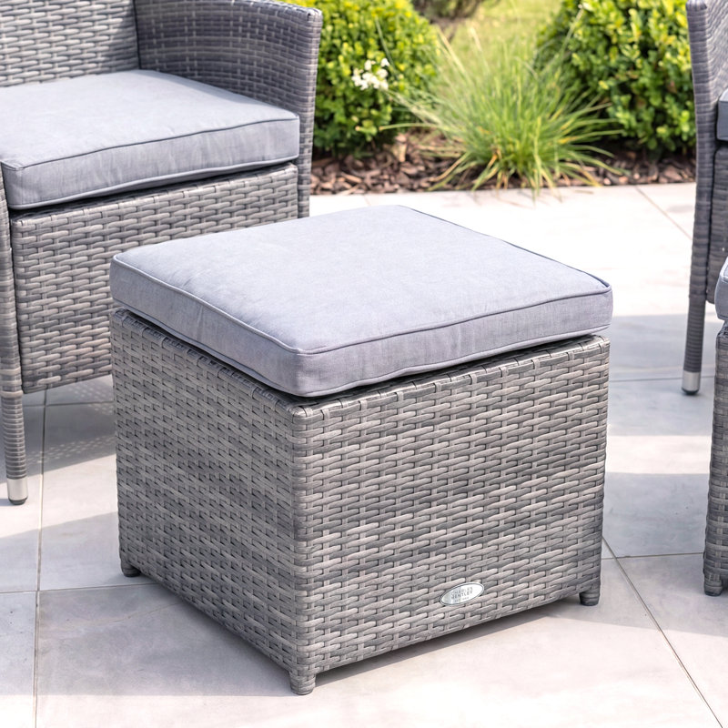 Napoli Upholstered Outdoor Ottoman