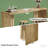 Elegant Wood Kitchen Table,Coffee Table,Rectangular Dining Table