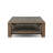 Boston Roca Outdoor Metal Coffee Table-Bronze