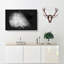 The Moons North Pole - Wrapped Canvas-56640764