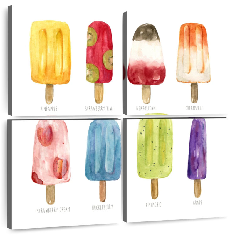 Yarlin Popsicles Come Chill, H 26 po x l 26 po