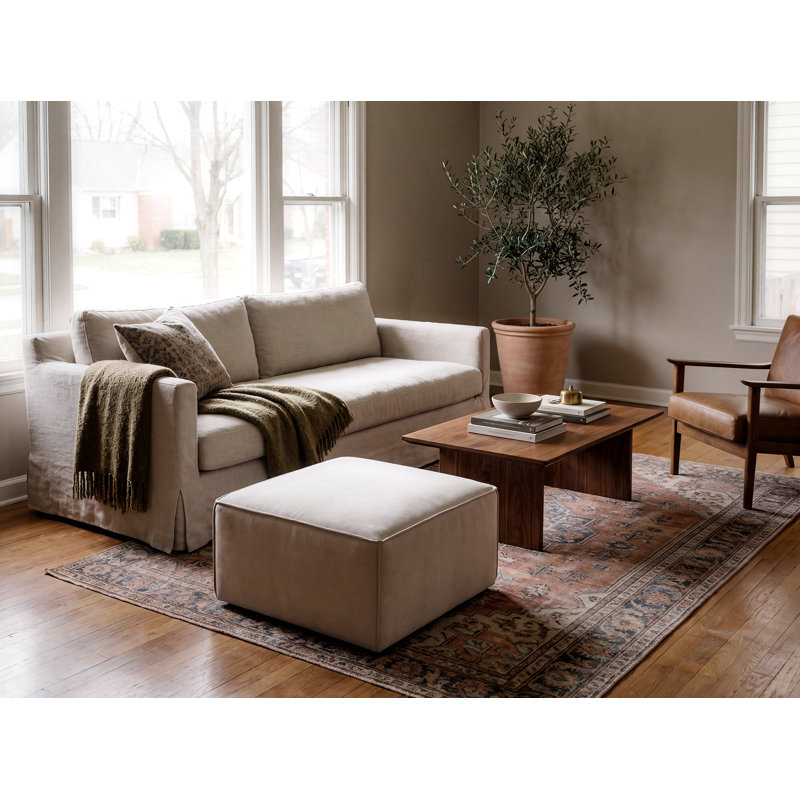 Anna Ottoman, Beige