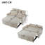 Aniyla 2 Seater Chenille Sofa Bed-93899335