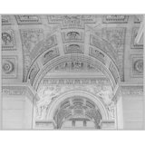 Under The Arc Paris (framed) Print by Lillian August