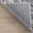  Noemie SplashGuard Vintage Medallion Machine Washable Area Rug-1178802144