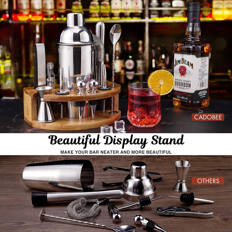Outil de bar en acier inoxydable Deshannon