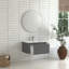 Meuble-lavabo mural avec lavabo et grand tiroir-1817201302