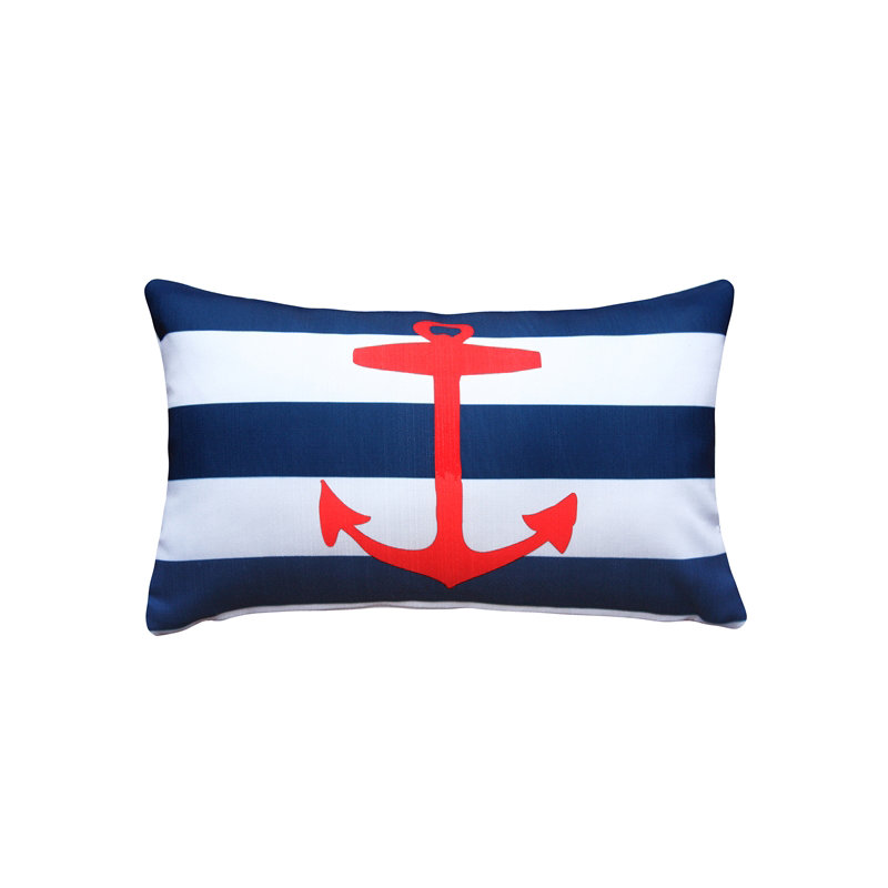 Coussin décoratif intérieur / extérieur Anchor Nautical